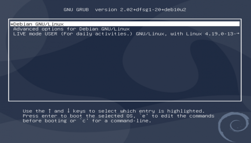 File:Grub-persistent mode indicator in debian.cleaned.png