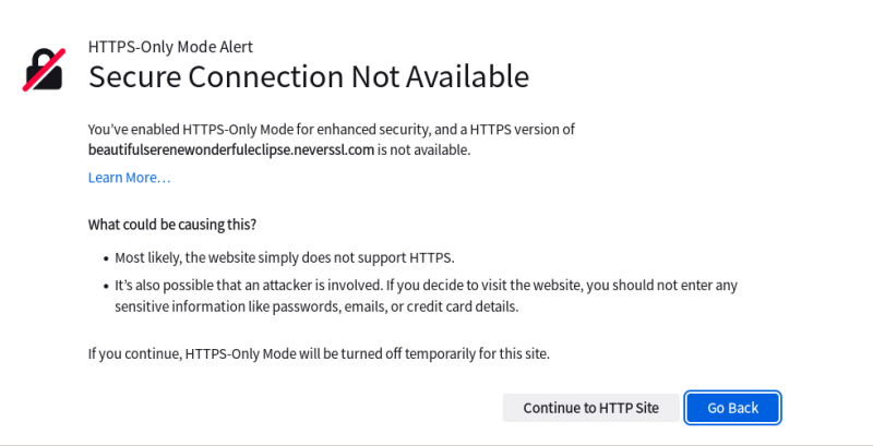 File:Httpsonlymodewarningforhttpwebsit.png